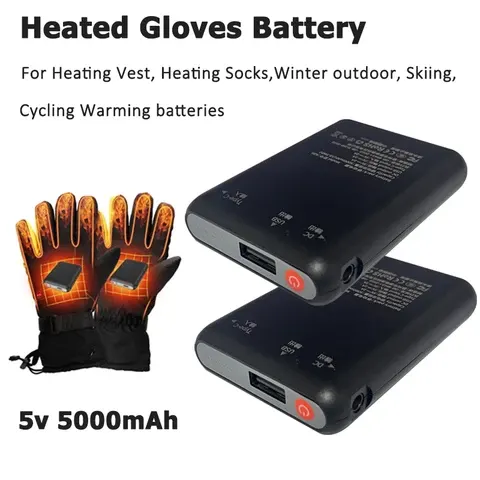 5V 5000 mAh Heated Glove Lithium-Polymer Battery