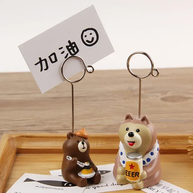 Animal Resin Note Holder 3