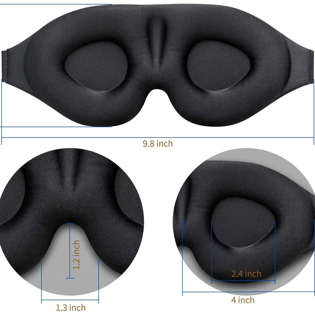 Light-Blocking 3D Eye Mask for Women 3