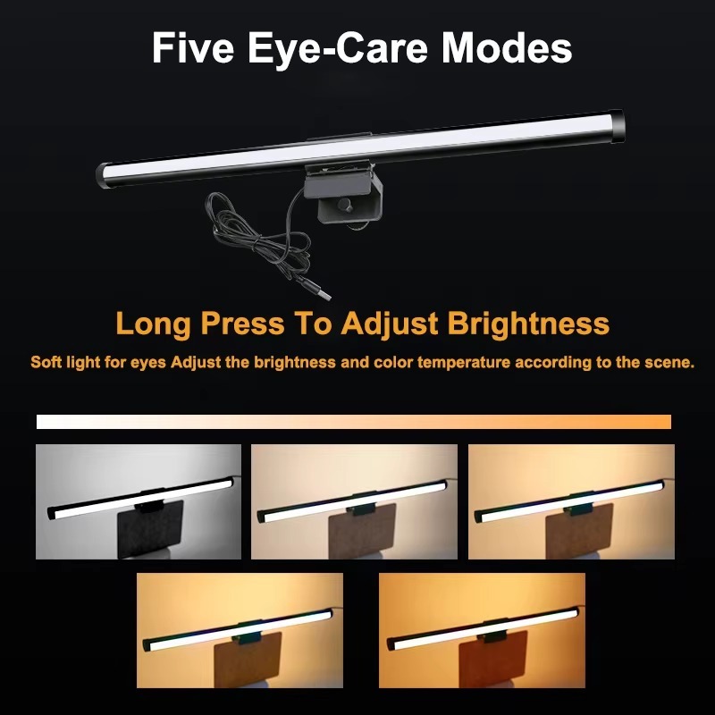 USB LED Monitor Light Bar Stepless Dimming 2