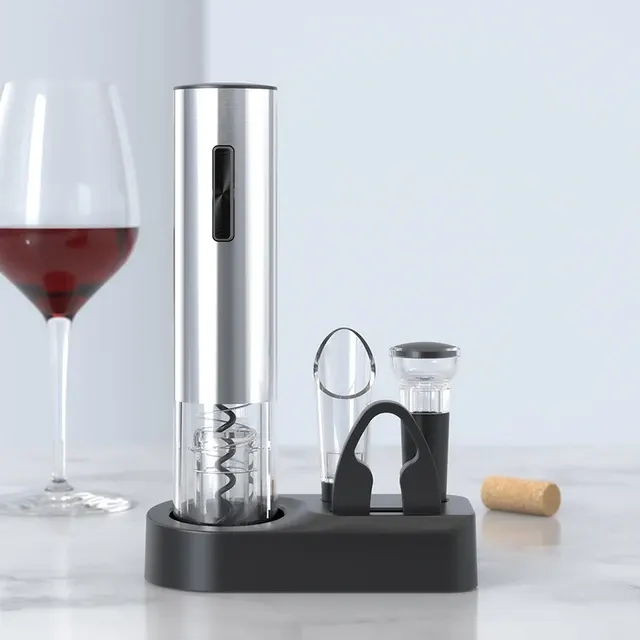 Offer 4in1 USB Corkscrew Rechargeable & Battery-Powered Electric 3