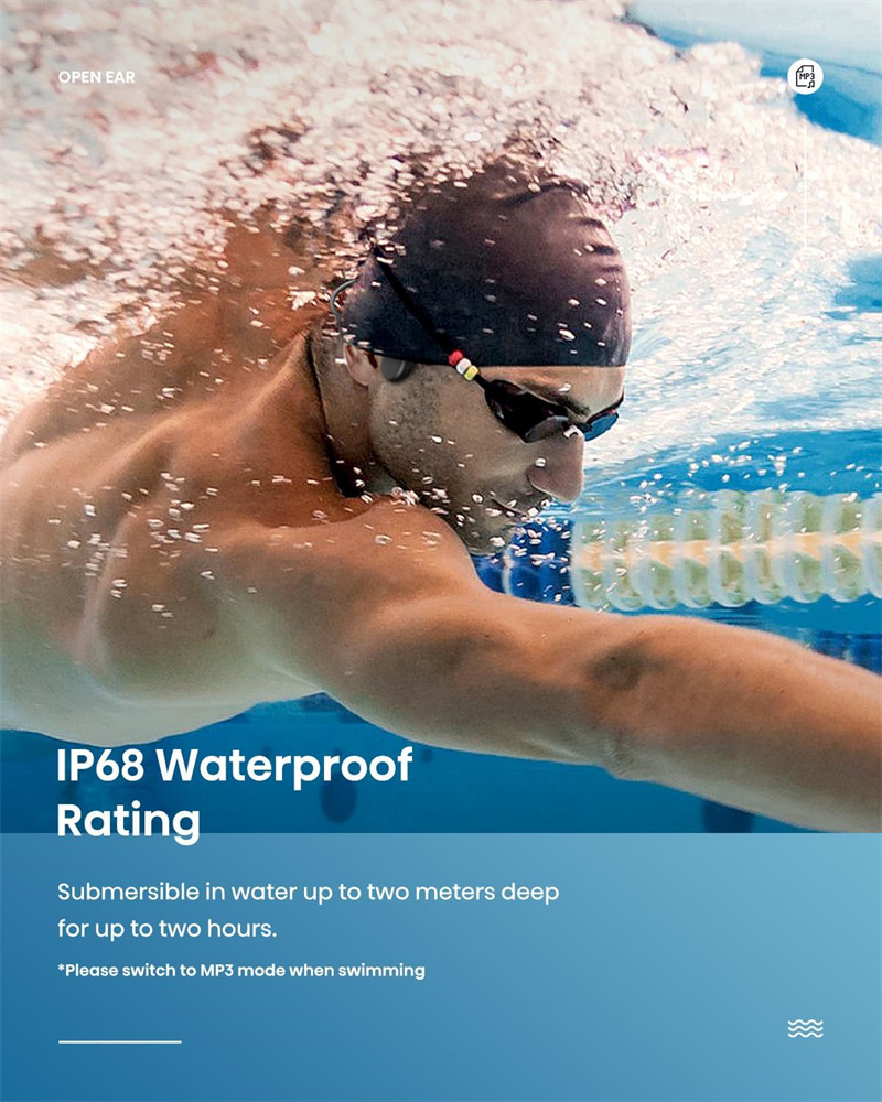 Waterproof Bone Conduction Swimming Headphones 4