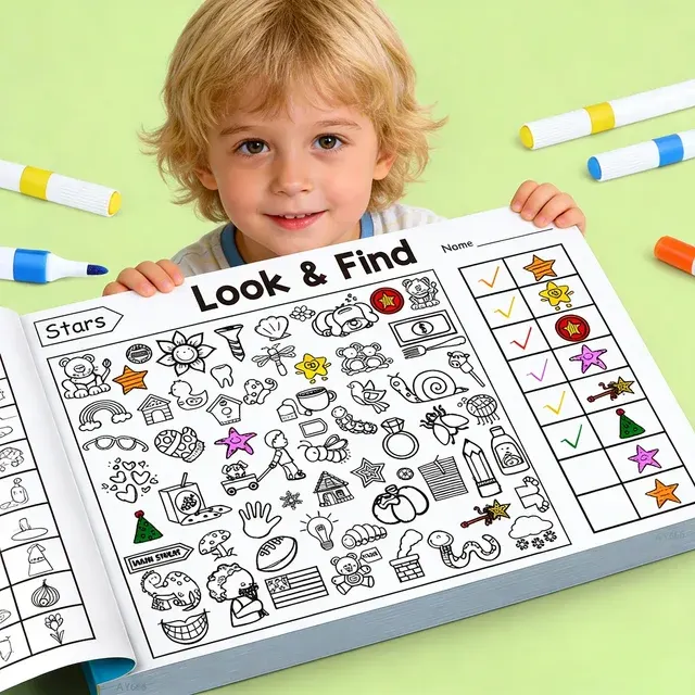 32-Page Drawing Activity Book for Kids 1