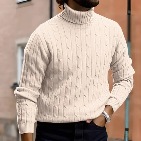 Damen-Rollkragenpullover