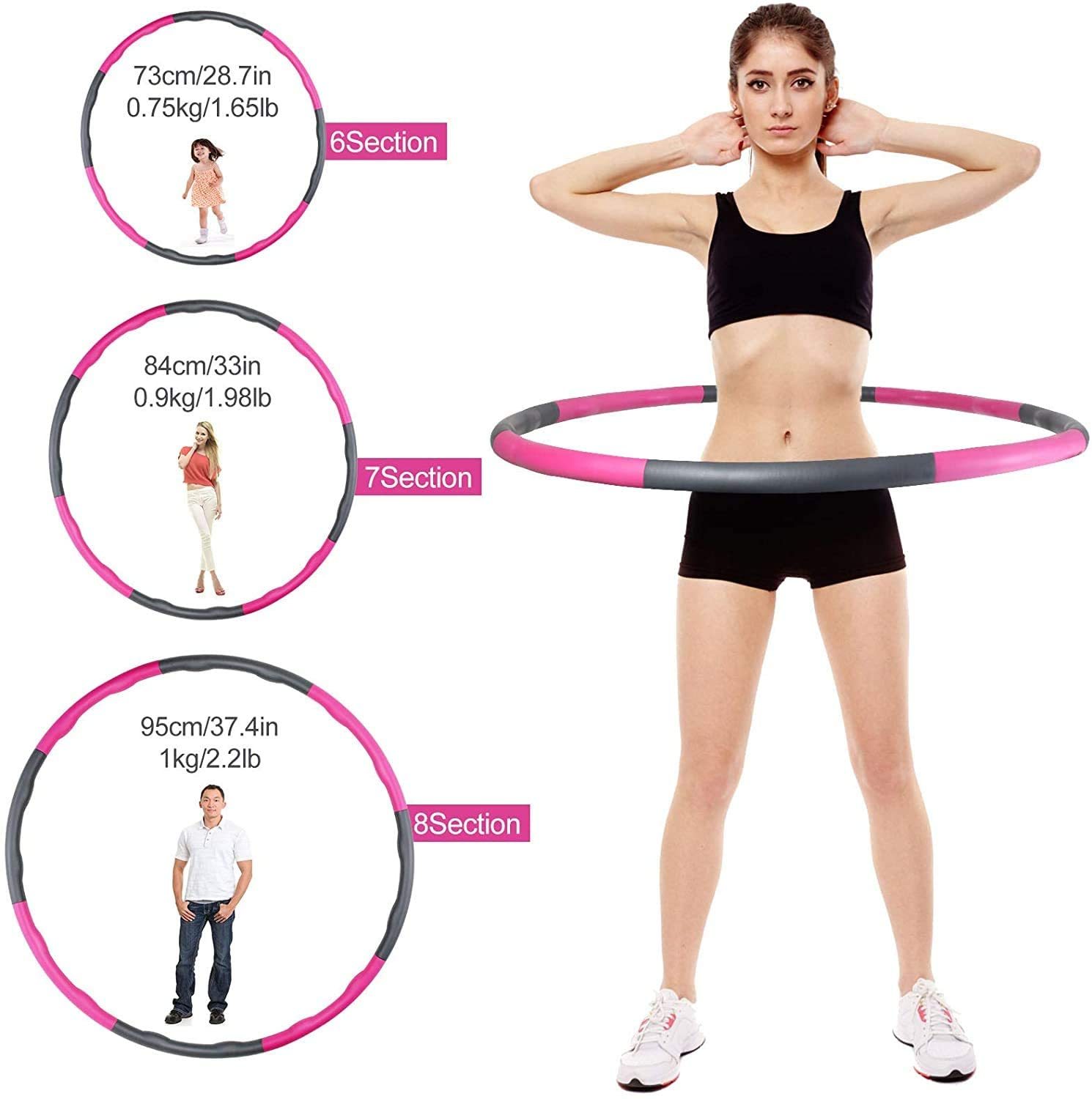 Gepolsterter Gewichts-Fitnessreifen mit Schaum 4