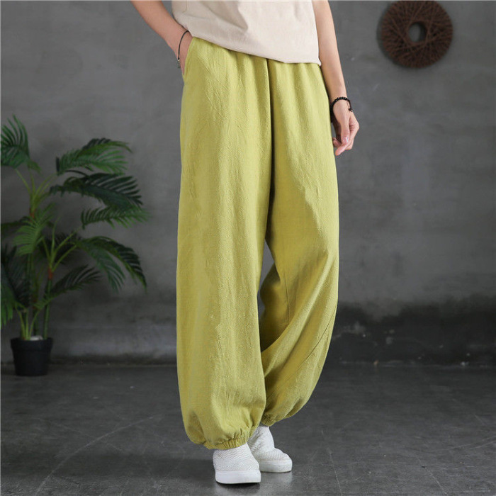Retro Women's Loose Relaxed Fit Pants