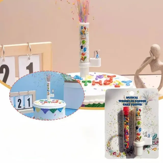 Confetti Birthday Candles 4