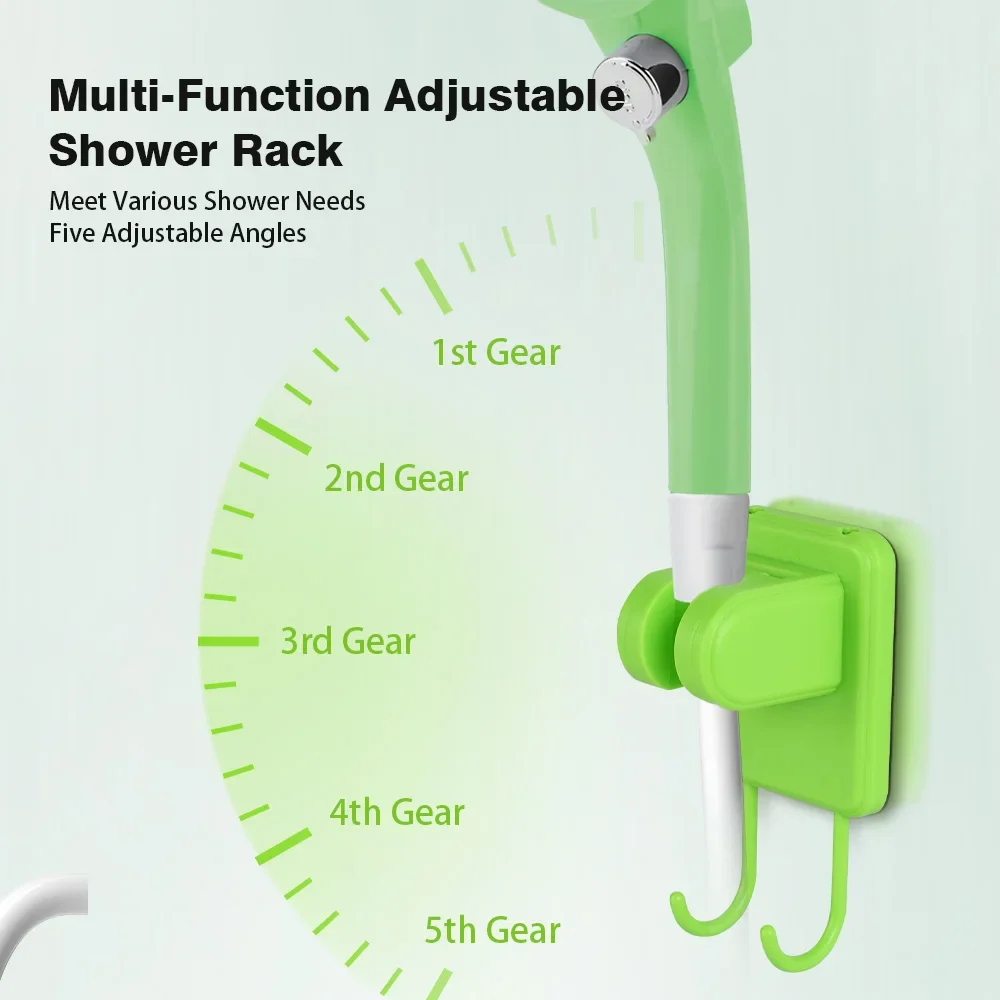 Camping Shower Pump with Digital Display, 6000mAh 2