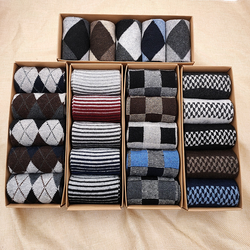 Men's Casual Socks 5-Pair Gift Box 2