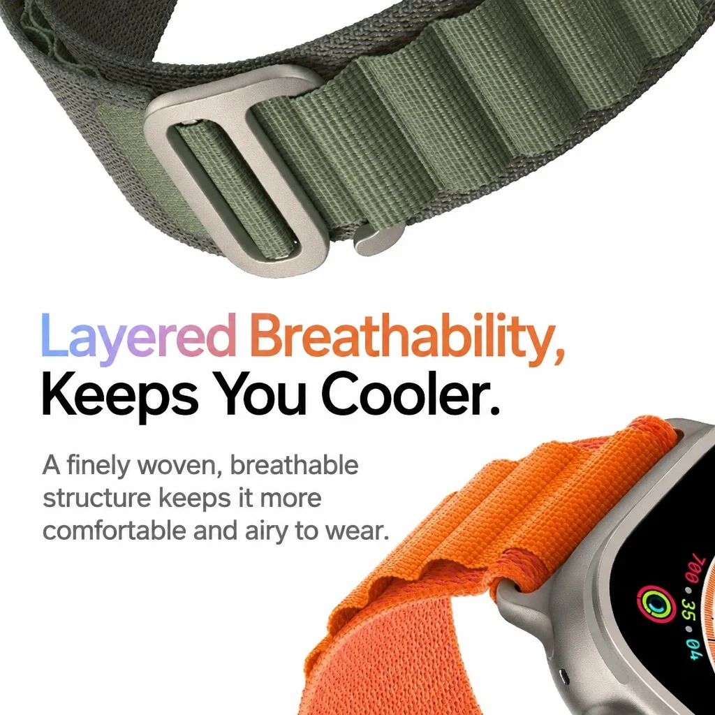 Alpine Loop Smartwatch Band Woven Nylon 2