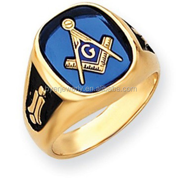 Vintage 10K Gold Men's Enamel Signet Ring 3
