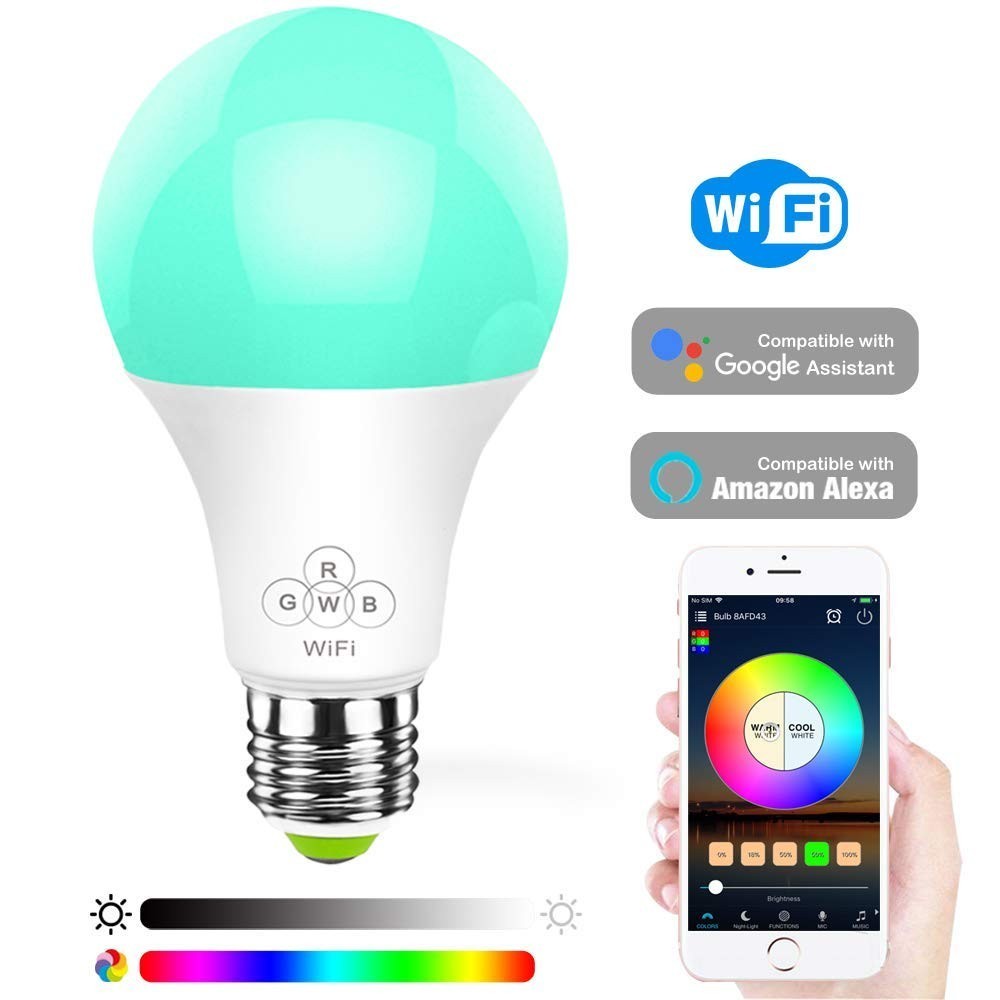 Zigbee & WIFI LED Bulb RGB+White Multi-Color Changing 2
