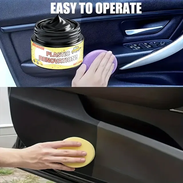 Interior Polish Wax for Plastic and Rubber 3