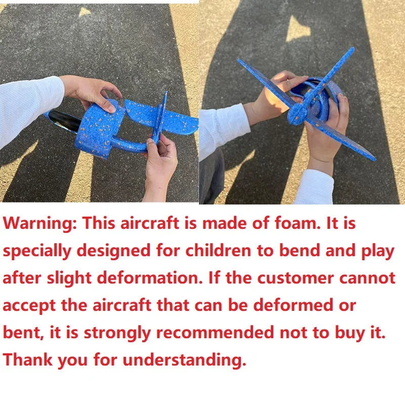 50 cm Foam Glider Throwing Airplane 3
