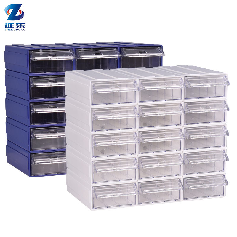 Stackable Desk Organizer Drawer Clear Cabinet Plastic