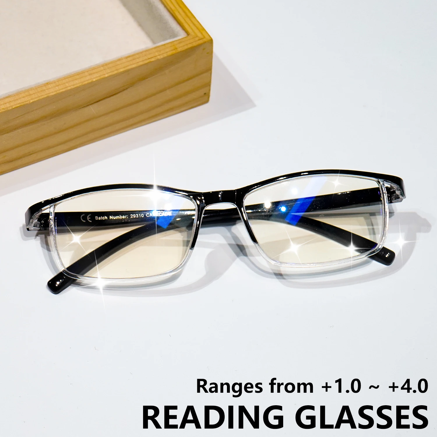 4-Pack Blue Light Reading Glasses Set 2