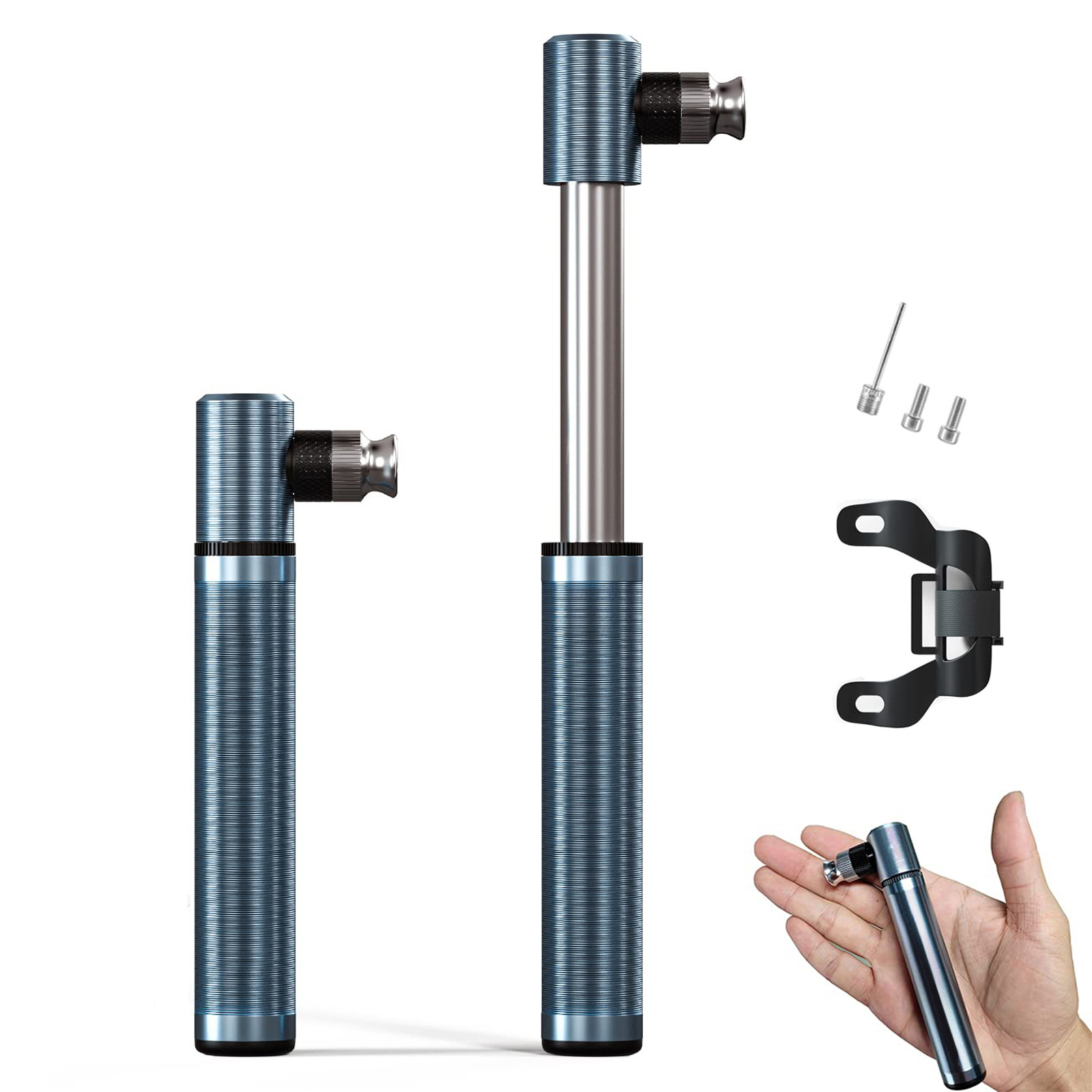 High-Pressure Portable Hand Mini Bicycle Pump Handheld Tire