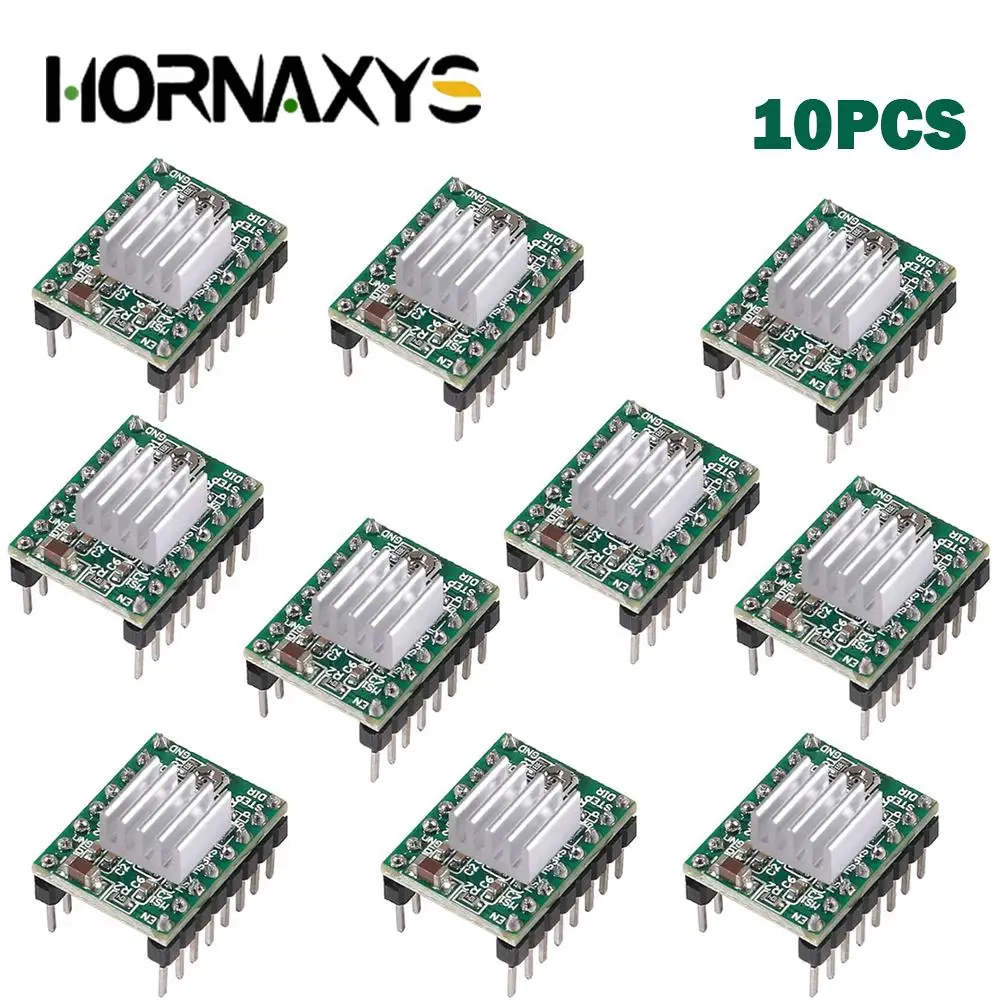 5 10PCS 3D Drucker Teile StepStick A4988 DRV8825 3
