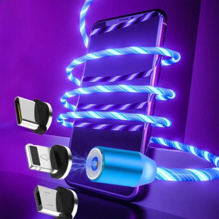 Compatible With Apple Flowing Ligh Magnetic Streamer Data