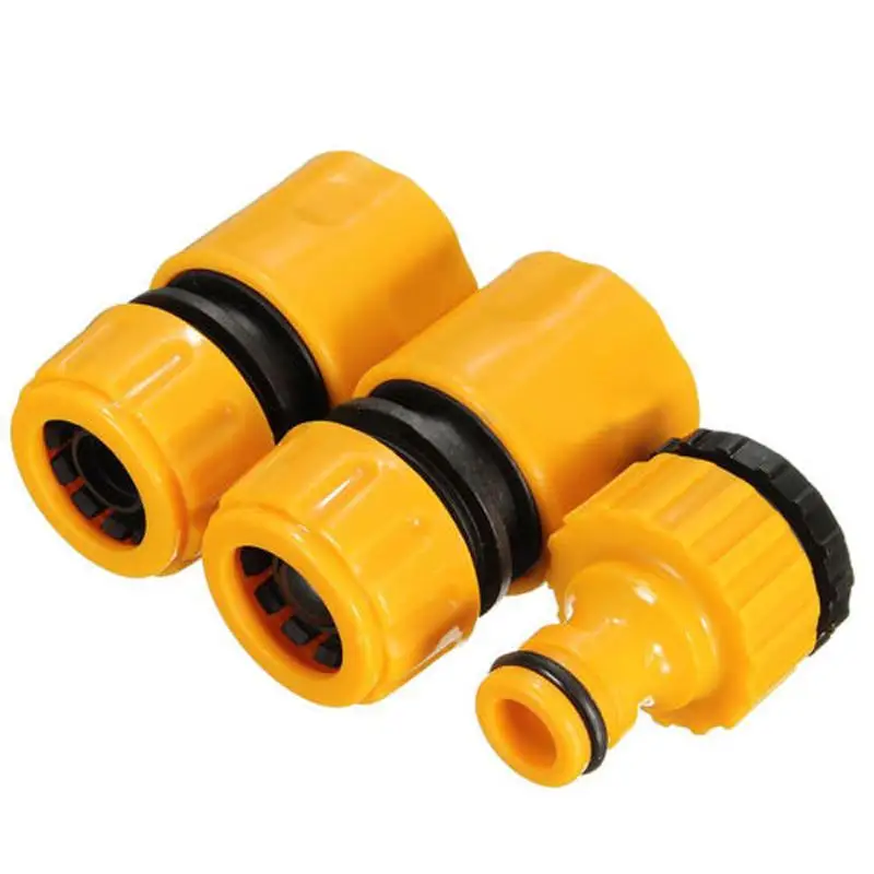 3er-Set Schnellanschluss-Adapter mit Schlauchdorn