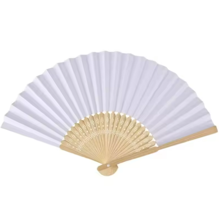 Bamboo Wedding Hand Fan 2