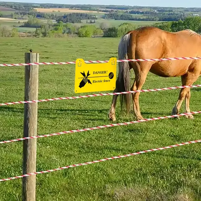 Electric Fence Warning Sign 4