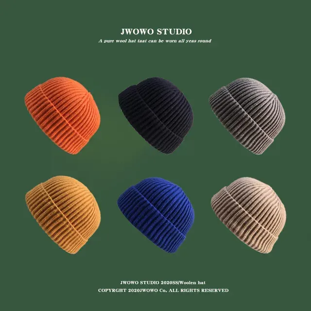 Warm Knit Slouch Beanie for Men 3