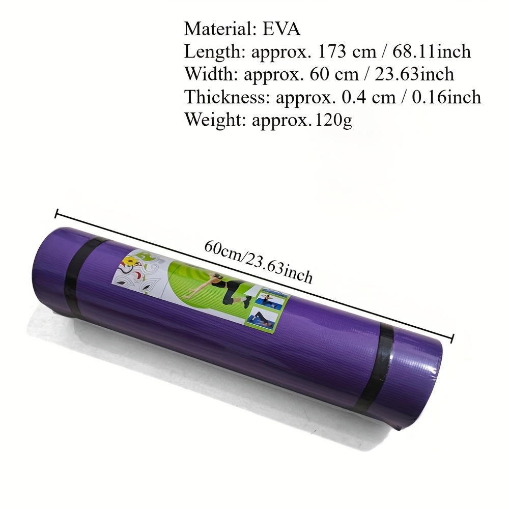 Non-Slip EVA Yoga Mat 183cm Thick 3