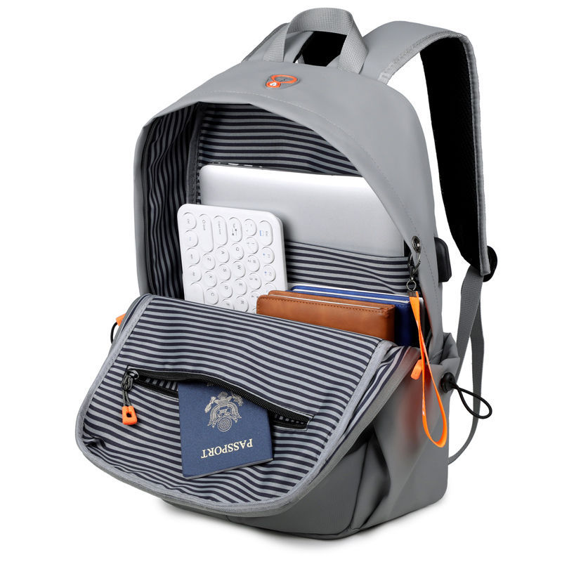 Waterproof Oxford Laptop Backpack with USB 2