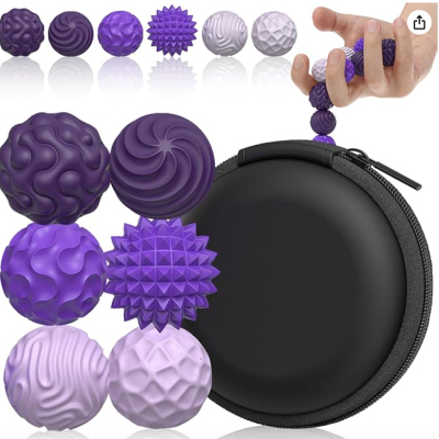 Magnetic Silicone Sensory Balls Worry Autism Calming Fidgeting