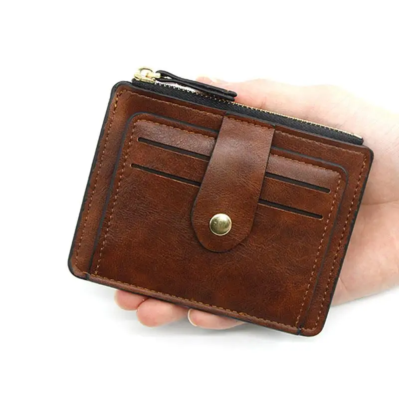 Luxus Kleine Männer Kredit-ID-Karten Halter Brieftasche Männlich Dünne 2