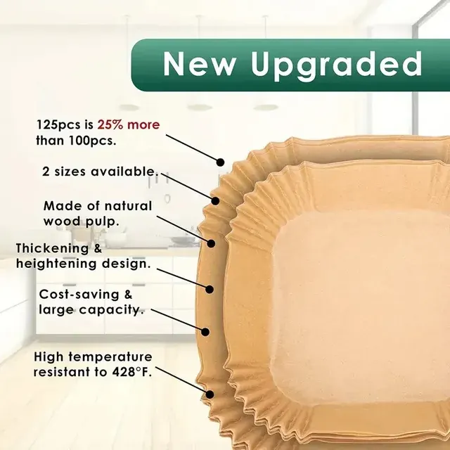 Air Fryer Parchment Liners 4
