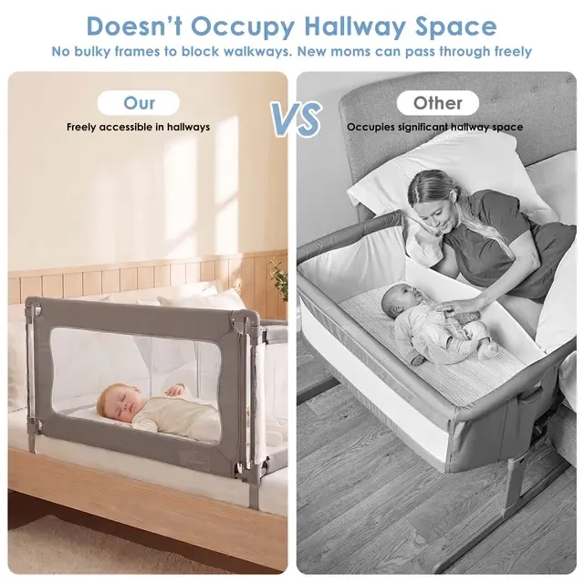 Bedside Co-Sleeper Crib 3