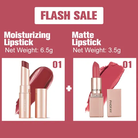 PHOFAY Moisturizing Lipstick And Matte