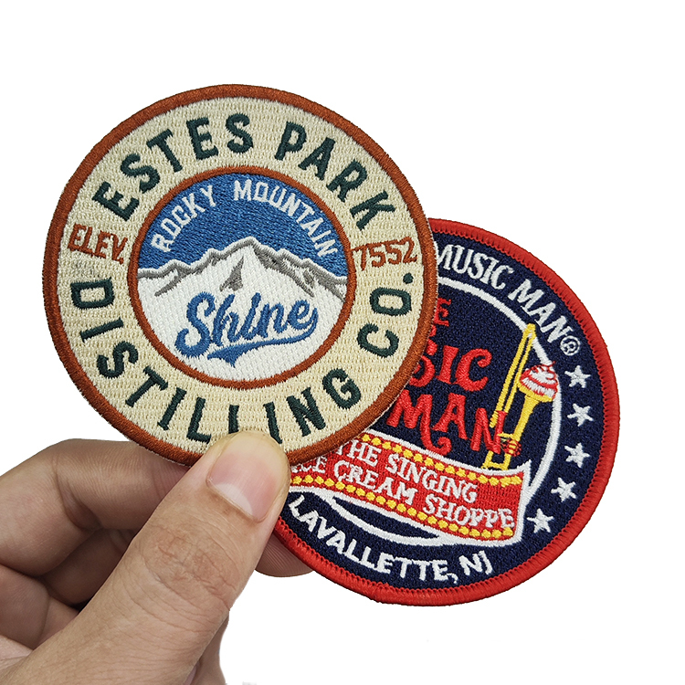 Embroidered Sew-On Iron-On Patches