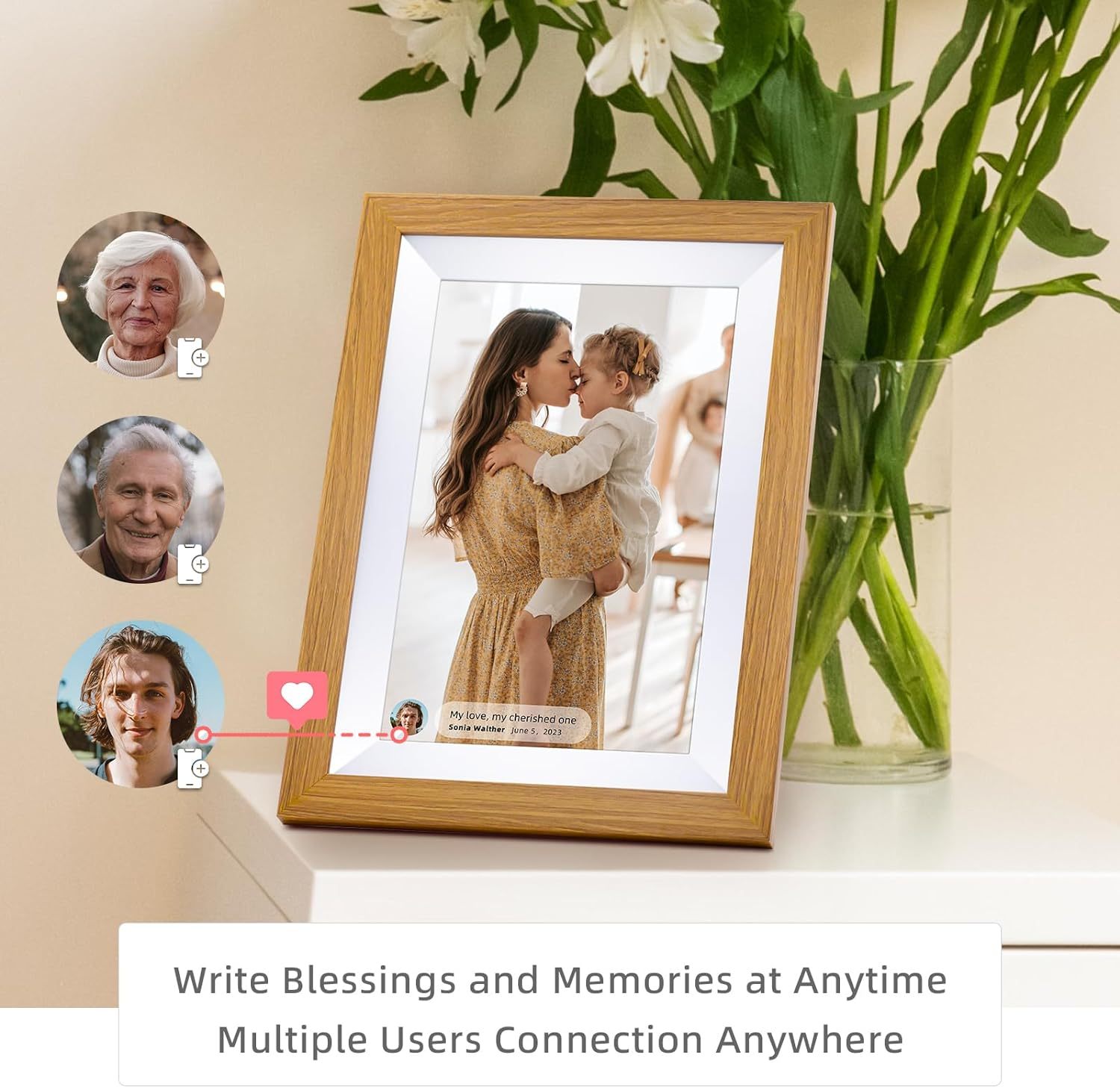 10.1-Inch Touchscreen WiFi Digital Photo Frame 4