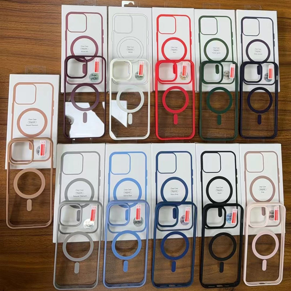 Clear Acrylic Magnetic Phone Case 4