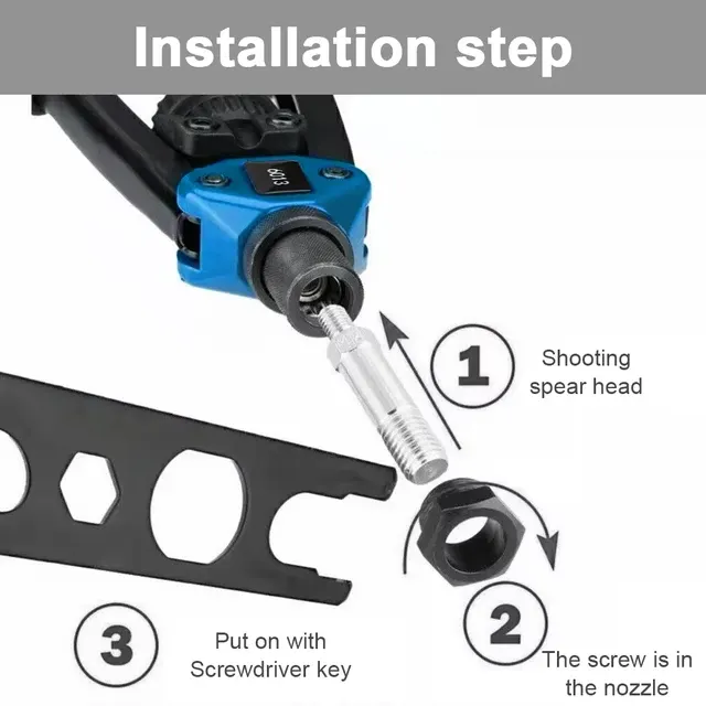Rivet Nut Tool Set With Gloves 3