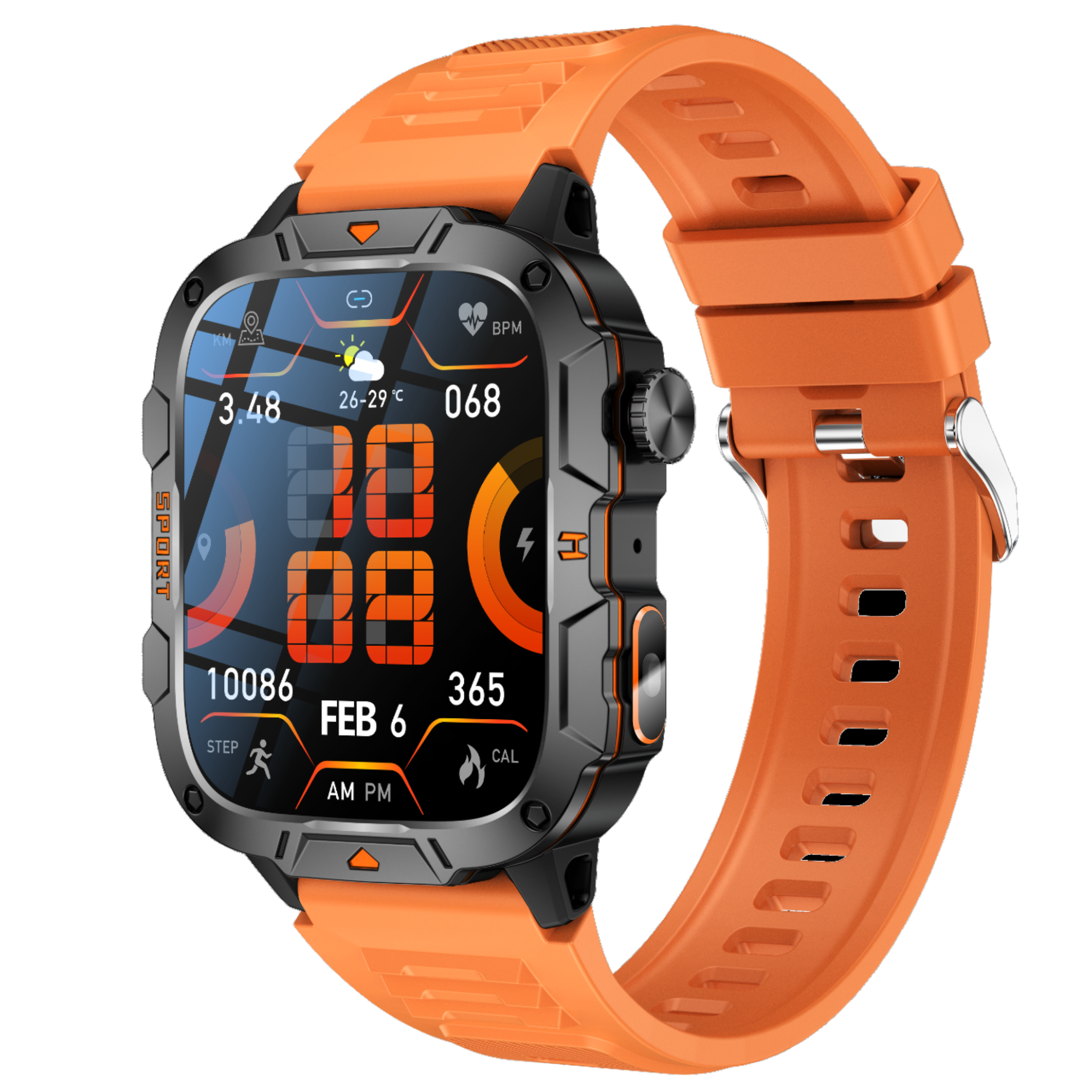 Waterproof Reloj Intelligente Smartwatch Fitness Tracker IOS Android