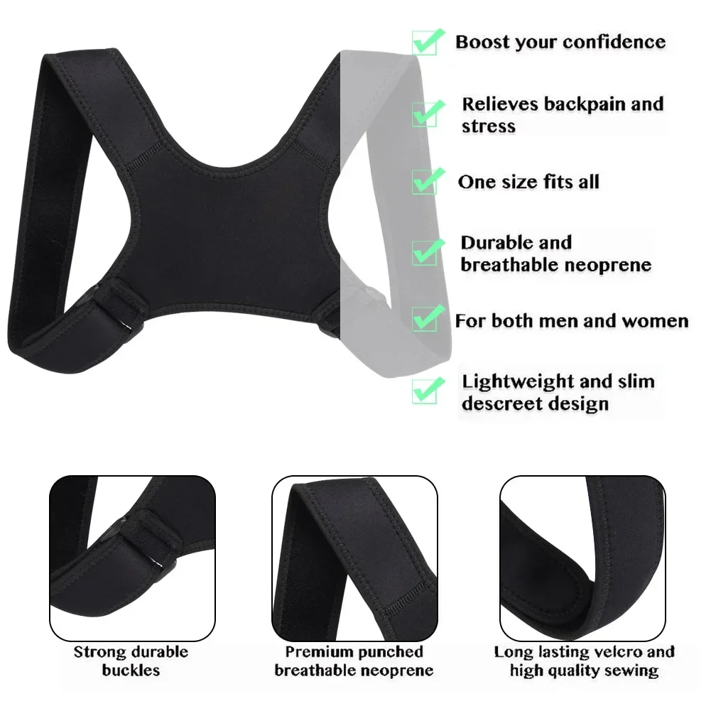 Adjustable Posture Corrector for Men Women