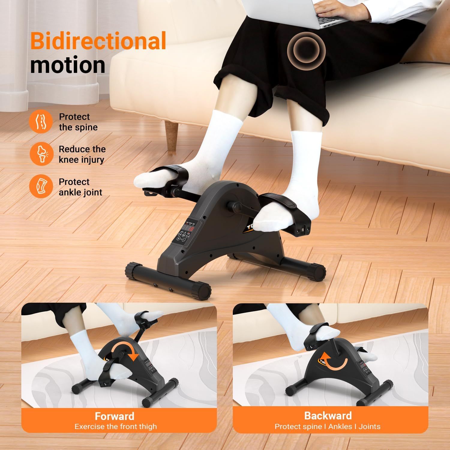 Compact Pedal Exerciser for Seniors 3