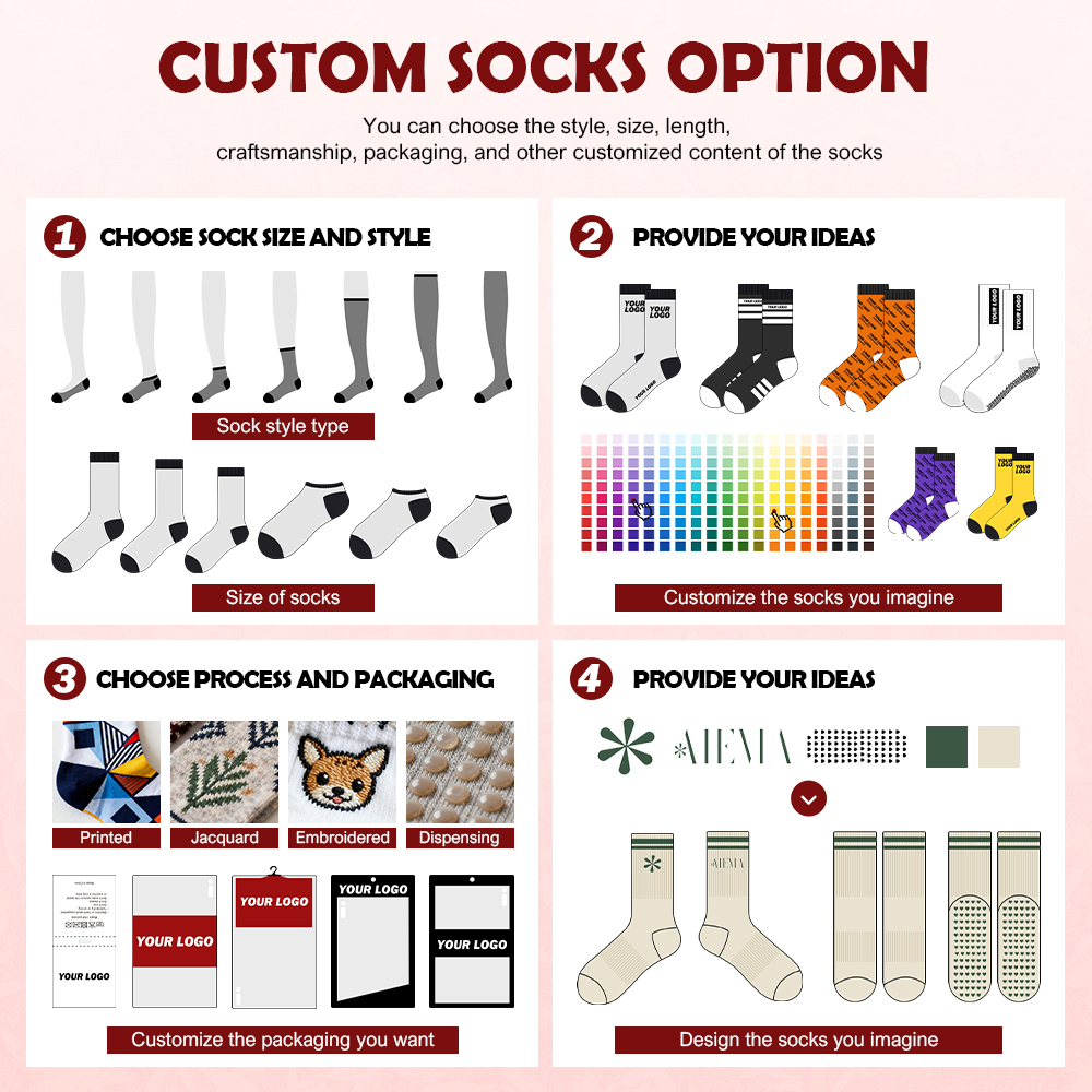 Men's Casual Business Wool Socks Thickened Winter Warm 4