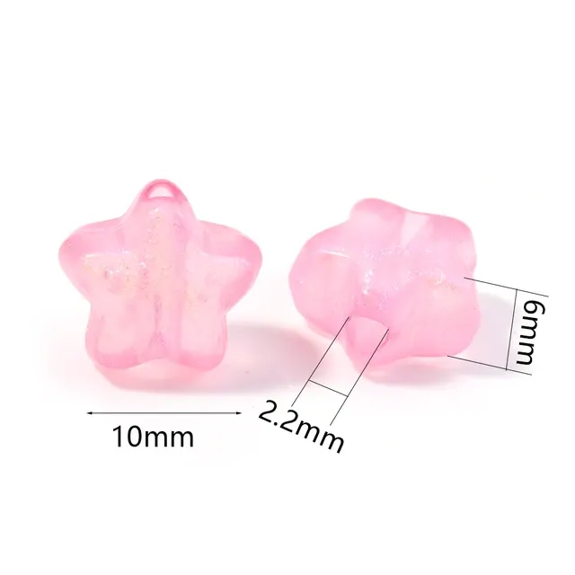 Glow-in-the-Dark Acrylic Beads 2