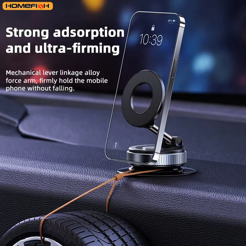 Magnetic Phone Holder with Three-Axis Rotation 2