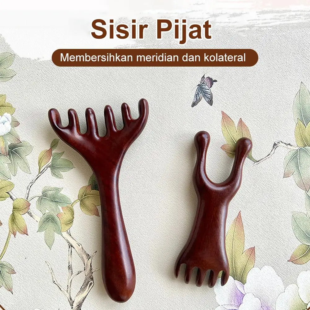 Sandelholz-Gua-Sha-Kamm