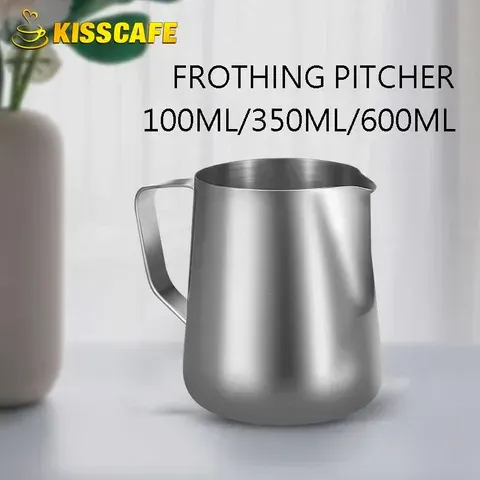 Stainless Steel Milk Frothing Pitcher 100-600 ml