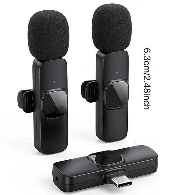 Wireless Lapel Microphone with Noise Reduction 3