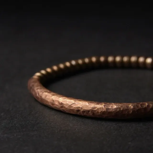 Hammered Copper Bracelet 3