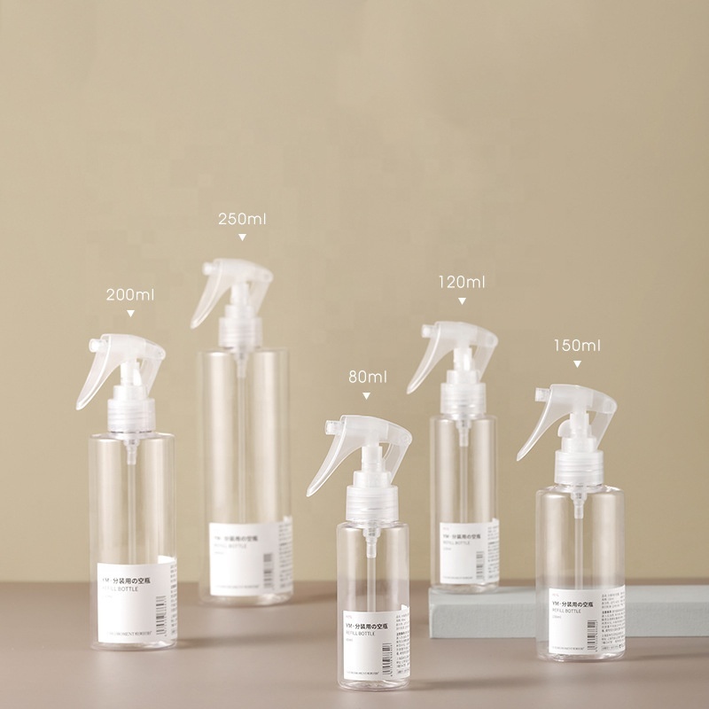 80ml 120ml 150ml 200ml 250ml Plastic Trigger Sprayer