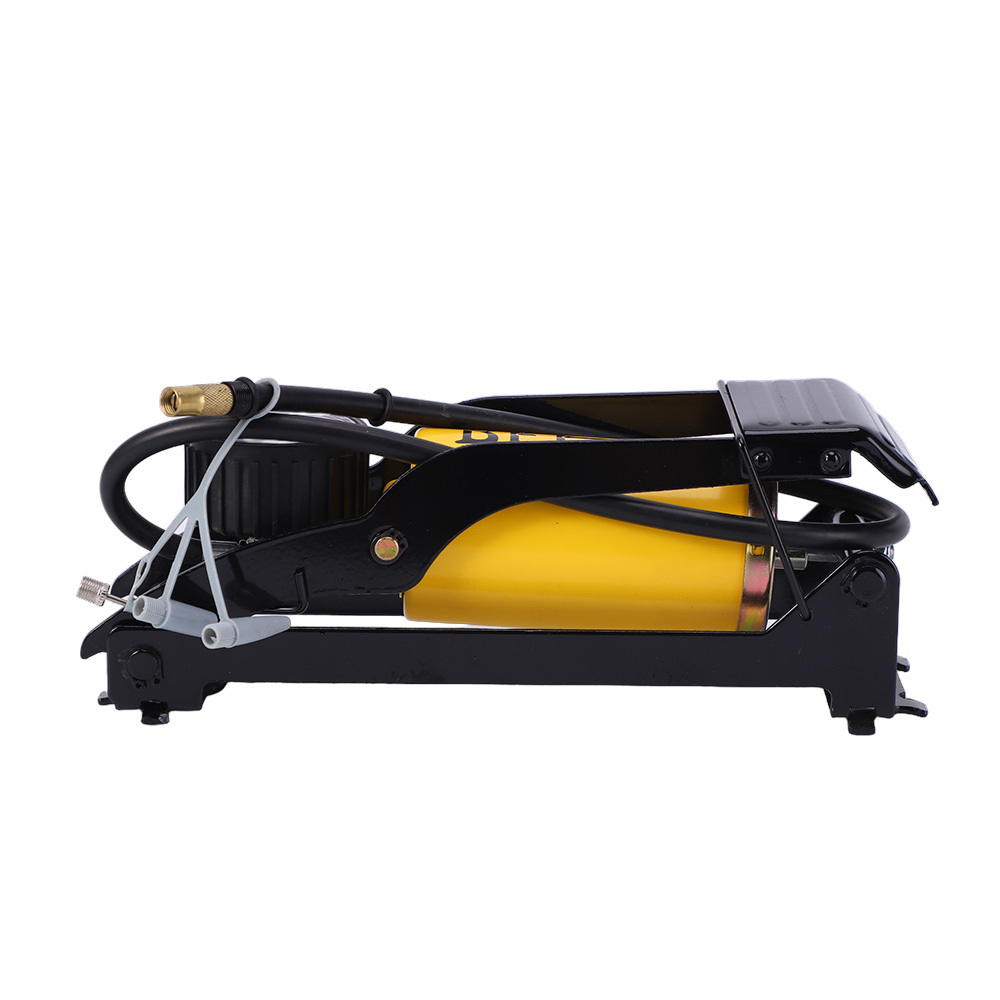 Portable Tire Inflator Foot Pump High Pressure Motorcycle